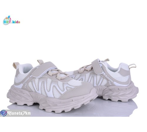 Дитячі кросівки на весну/осінь (8 пар р.32-37) бежевий  "BBT"