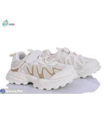 Дитячі кросівки на весну/осінь (8 пар р.32-37) бежевий  "BBT"