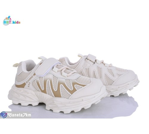 Дитячі кросівки на весну/осінь (8 пар р.32-37) бежевий  "BBT"