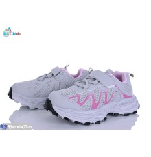 Дитячі кросівки на весну/осінь (8 пар р.32-37) сірий  "BBT"