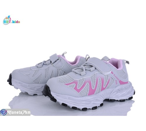 Дитячі кросівки на весну/осінь (8 пар р.32-37) сірий  "BBT"