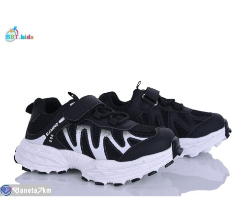 Дитячі кросівки на весну/осінь (8 пар р.32-37) чорний  "BBT"