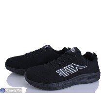 Кросівки чоловічі на весну/осінь (8 пар р.40-45) чорний  "Fuggo"