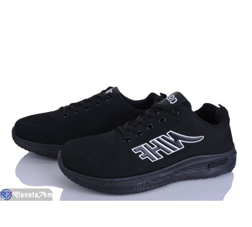 Кросівки чоловічі на весну/осінь (8 пар р.40-45) чорний  "Fuggo"