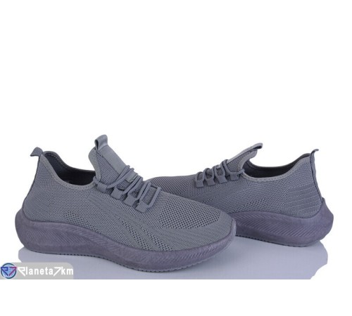 Кросівки чоловічі на літо (8 пар р.40-45) сірий  "Fuggo"