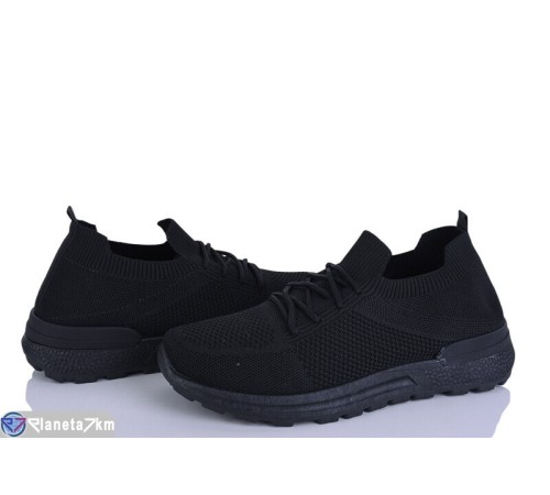 Кросівки чоловічі на літо (8 пар р.40-45) чорний  "Fuggo"