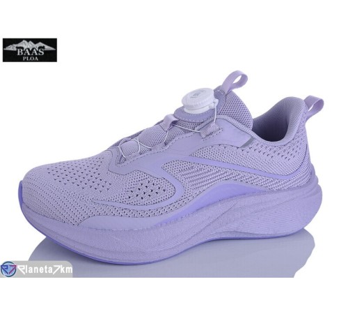 Кросівки жіночі на весну/осінь (8 пар р.36-41) фіолетовий  "Baas"