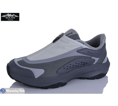 Кросівки чоловічі на весну/осінь (8 пар р.41-46) сірий  "Baas"