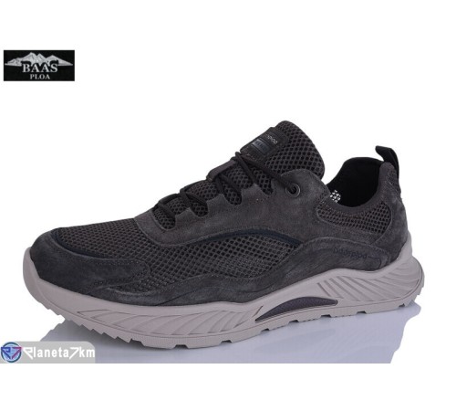 Кросівки чоловічі на літо (8 пар р.41-46) коричневий  "Baas"