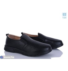 Туфлі жіночі на літо (8 пар р.37-42) чорний  "Mirella"