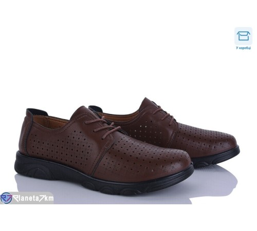 Туфлі жіночі на літо (8 пар р.37-42) коричневий  "Mirella"