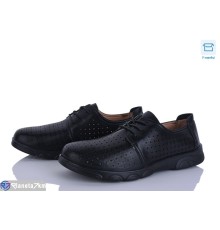 Туфлі жіночі на літо (8 пар р.37-42) чорний  "Mirella"