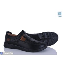 Туфлі жіночі на літо (8 пар р.37-42) чорний  "Mirella"