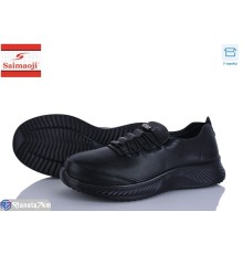 Кросівки жіночі на весну/осінь (8 пар р.36-41) чорний  "Saimaoji"