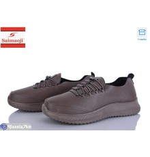 Кросівки жіночі на весну/осінь (8 пар р.36-41) коричневий  "Saimaoji"