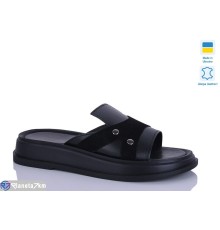 Шлепки жіночі на літо (6 пар р.36-40) чорний  "LIKA"