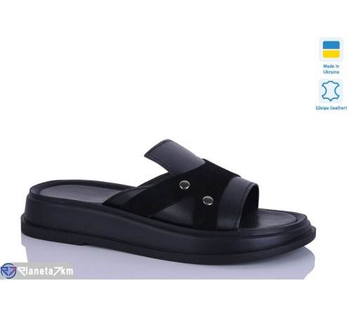 Шлепки жіночі на літо (6 пар р.36-40) чорний  "LIKA"