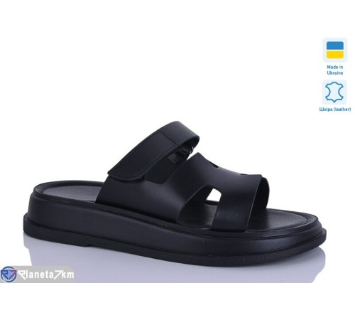 Шлепки жіночі на літо (6 пар р.36-40) чорний  "LIKA"