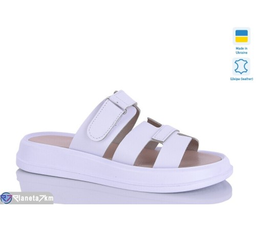 Шлепки жіночі на літо (6 пар р.36-40) білий  "LIKA"