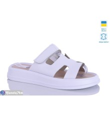 Шлепки жіночі на літо (6 пар р.36-40) білий  "LIKA"