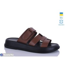 Шлепки жіночі на літо (6 пар р.36-40) коричневий  "LIKA"