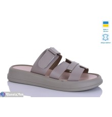 Шлепки жіночі на літо (6 пар р.36-40) коричневий  "LIKA"