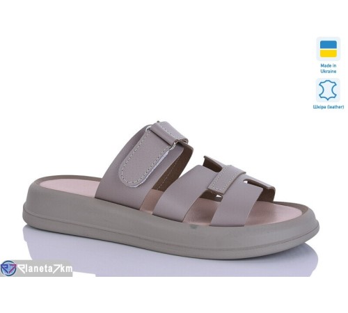 Шлепки жіночі на літо (6 пар р.36-40) коричневий  "LIKA"