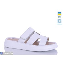 Шлепки жіночі на літо (6 пар р.36-40) білий  "LIKA"