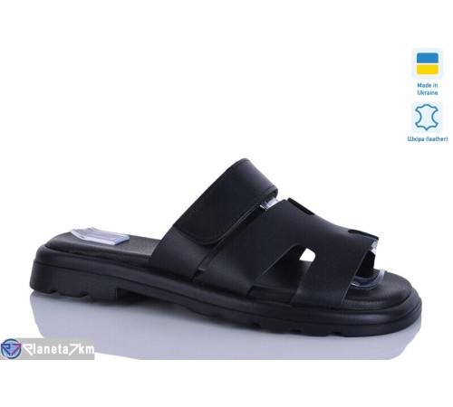 Шлепки жіночі на літо (6 пар р.36-40) чорний  "LIKA"