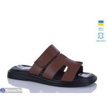 Шлепки жіночі на літо (6 пар р.36-40) коричневий  "LIKA"