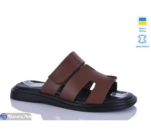 Шлепки жіночі на літо (6 пар р.36-40) коричневий  "LIKA"