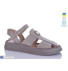 Босоніжки жіночі на літо (6 пар р.36-40) коричневий  "LIKA"