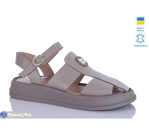 Босоніжки жіночі на літо (6 пар р.36-40) коричневий  "LIKA"