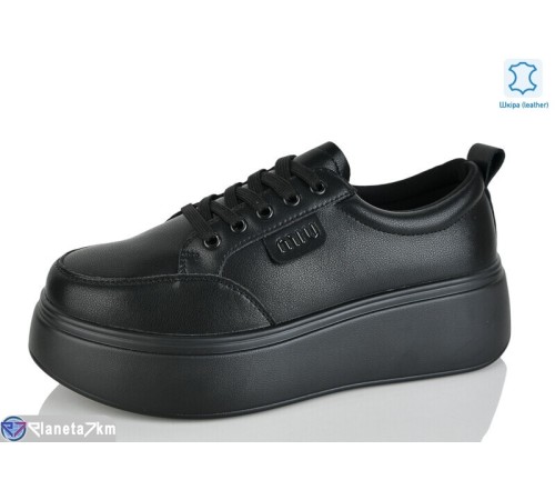 Кросівки жіночі на весну/осінь (8 пар р.37-41) чорний  "LIMPO"