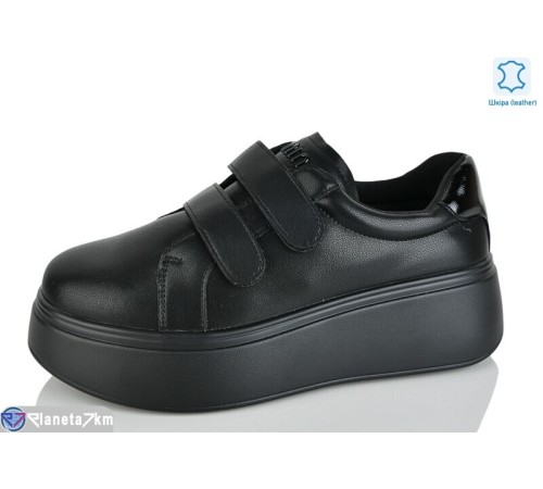 Кросівки жіночі на весну/осінь (8 пар р.37-41) чорний  "LIMPO"