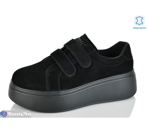 Кросівки жіночі на весну/осінь (8 пар р.37-41) чорний  "LIMPO"