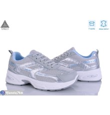 Кросівки жіночі на весну/осінь (8 пар р.36-41) сірий  "STILLI Group"