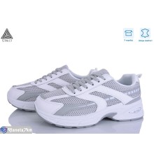 Кросівки жіночі на весну/осінь (8 пар р.36-41) сірий  "STILLI Group"