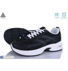 Кросівки жіночі на весну/осінь (8 пар р.36-41) чорний  "STILLI Group"