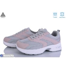 Кросівки жіночі на весну/осінь (8 пар р.36-41) сірий  "STILLI Group"