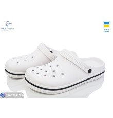 Кроки жіночі на літо (6 пар р.41-45) білий  "Acorus"