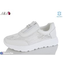 Кросівки жіночі на літо (8 пар р.37-41) білий  "Aba"