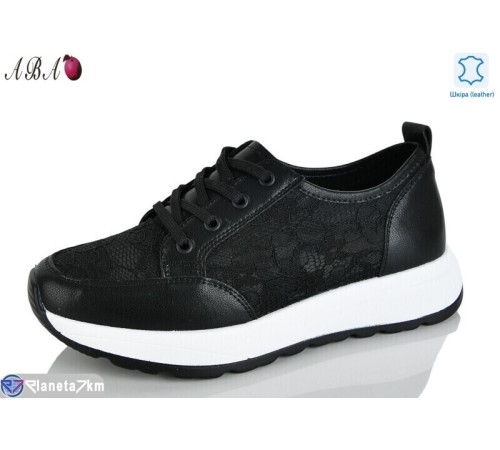 Кросівки жіночі на літо (8 пар р.37-41) чорний  "Aba"