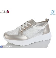 Кросівки жіночі на літо (8 пар р.37-41) білий  "Aba"