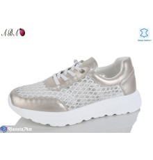 Кросівки жіночі на літо (8 пар р.37-41) білий  "Aba"