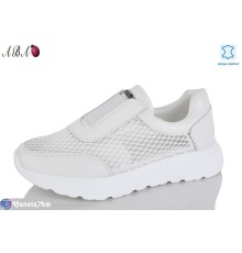 Кросівки жіночі на літо (8 пар р.37-41) білий  "Aba"