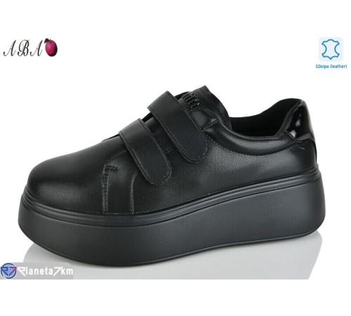 Кросівки жіночі на весну/осінь (8 пар р.37-41) чорний  "Aba"