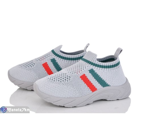 Дитячі кросівки на весну/осінь (12 пар р.20-25) сірий  "Gama"