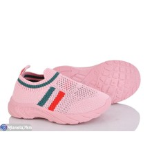 Дитячі кросівки на весну/осінь (12 пар р.20-25) рожевий  "Gama"
