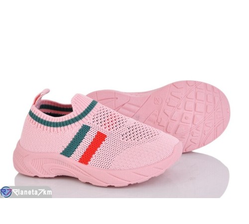 Дитячі кросівки на весну/осінь (12 пар р.20-25) рожевий  "Gama"